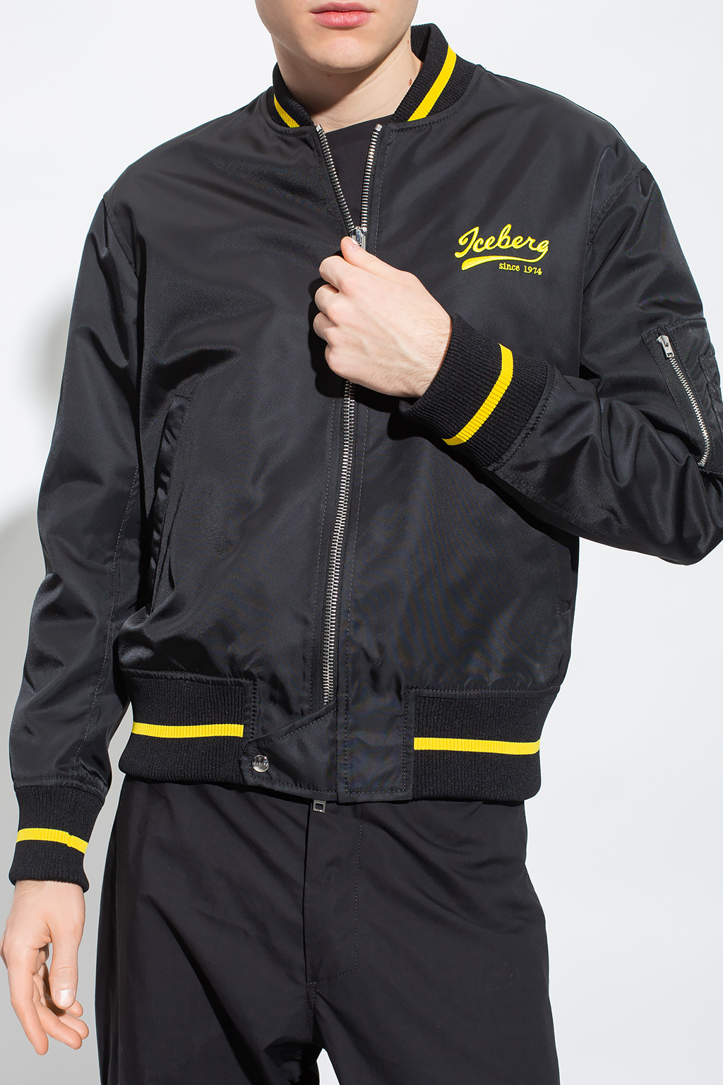 IetpShops | Men's Clothing | Iceberg Bomber Exclusive jacket